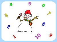Printable game – Snowman game for Winter