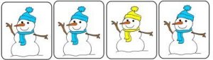 Which Snowman Is Differnt