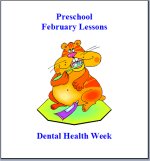 five Dental Health preschool Preschool Lesson Plans curriculum â€“  Curriculum February senses Theme