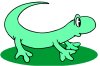 Small Green Gecko
