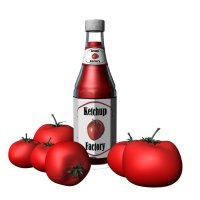 Ketchup and tomatoes activity game