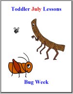 Toddler Lesson Plans – Week 2 – Bug Theme