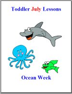 Toddler Lesson Plans – Week 3 – Ocean Theme