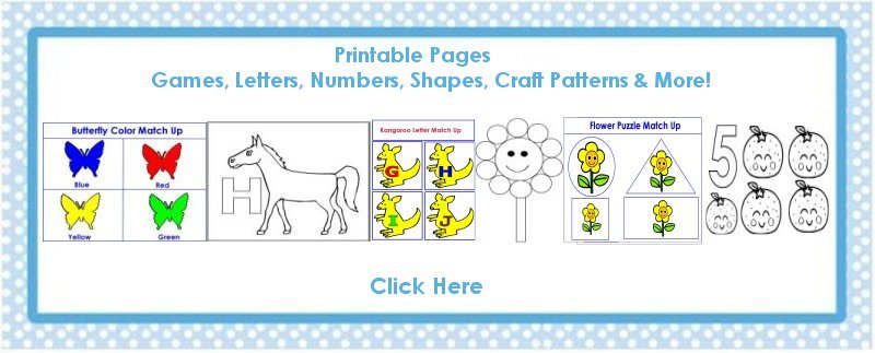 Toddler May curriculum includes 
printable pages such as coloring pages, crafts, lesson plans, posters, calendars and craft patterns.