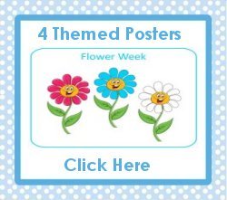 Toddler May curriculum includes 4 themed posters