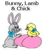 Bunny, Lamb & Chick