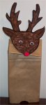 Reindeer Paper Bag Puppet