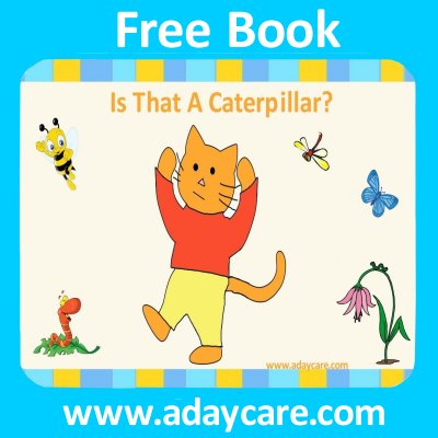 Is That A Caterpillar Story Book – Free Printable Book