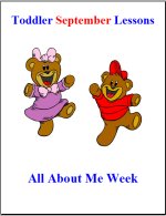 Toddler Lesson Plans for September – Week 2 – All About Me Theme