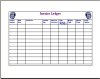 Invoice Ledger – Bookkeeping Form