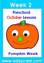 Fall Theme Autumn Theme - October Preschool Curriculum - Lessons Plans