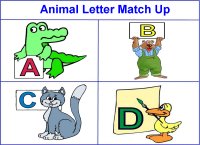 Animal Letter Match Up