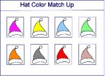 Match Up Hats By Color